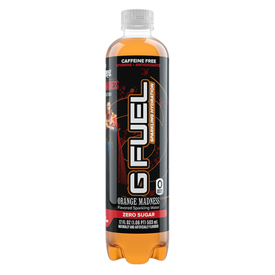 G FUEL| Orange Madness (Sparkling Hydration 12 Pack) RTD Hydration 