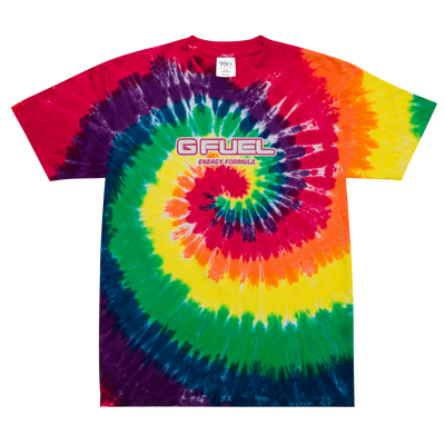 G FUEL| Oversized tie-dye t-shirt Shirt Classic rainbow S 1450675_12958