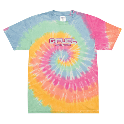 G FUEL| Oversized tie-dye t-shirt Shirt Sherbet rainbow S 1450675_12976