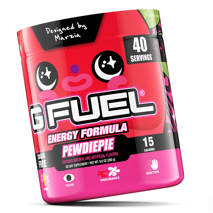 G FUEL| PewDiePie x Marzia Reskin Tub 