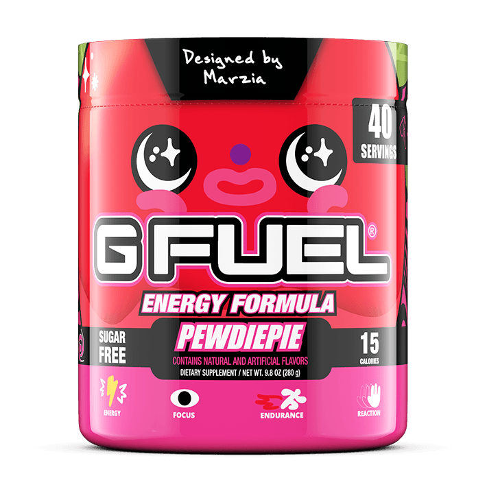 G FUEL| PewDiePie x Marzia Reskin Tub 