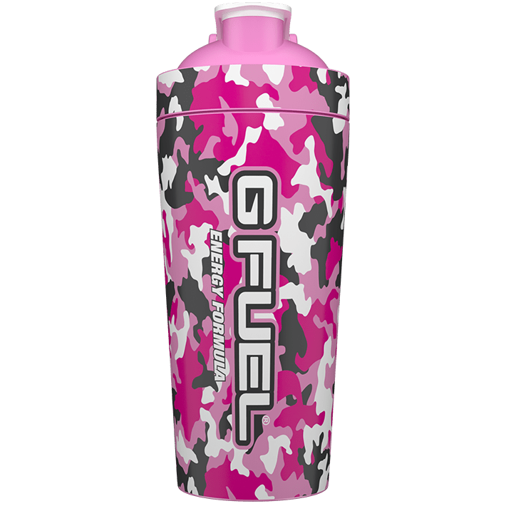 G FUEL| Pink Camo Canteen Shaker Cup 