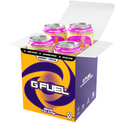 G FUEL| Rainbow Sherbet (Cans 4 Pack) RTD 
