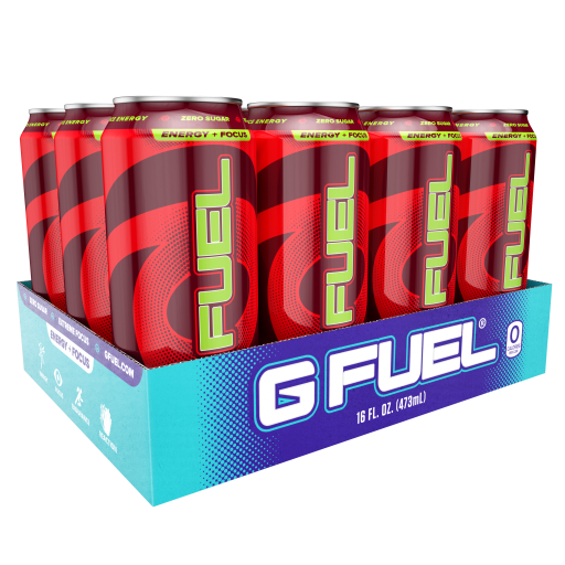 G FUEL| Sour Cherry Cans RTD 12 Pack RTD-SC12