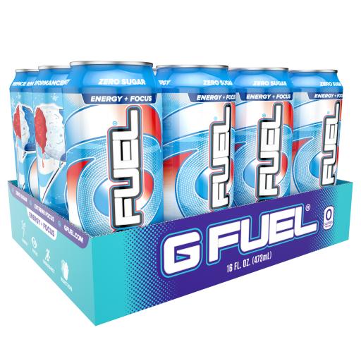 G FUEL| Snow Cone Cans RTD 12 Pack RTD-SN12