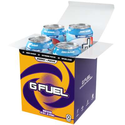 G FUEL| Snow Cone Cans RTD 4 Pack RTD-SN4-YP