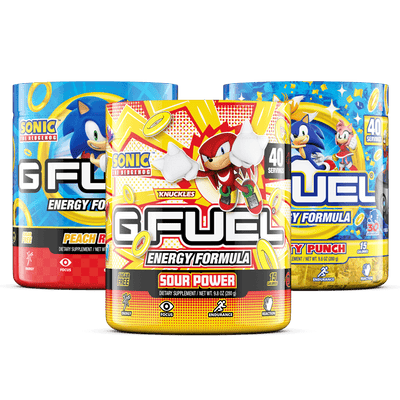 G FUEL| Sonic Energy Tub Bundle Tub 