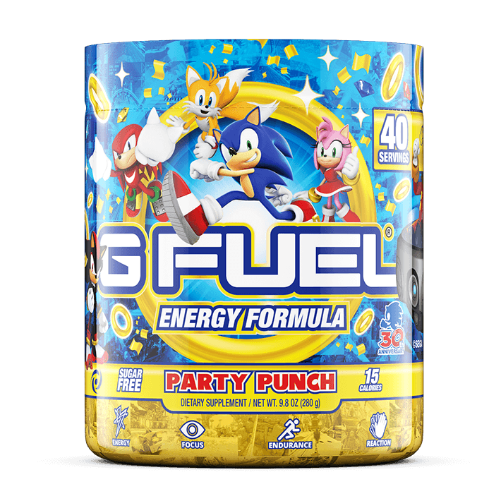 G FUEL| Sonic Energy Tub Bundle Tub 