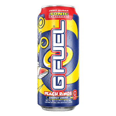 G FUEL| Sonic's Peach Rings Cans RTD 