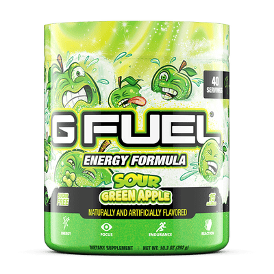 G FUEL| Sour Green Apple Remastered Tub 
