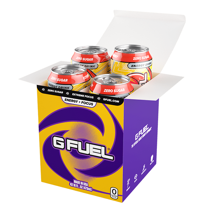 G FUEL Cans | Sour Power | 16 oz Carbonated Energy Drink