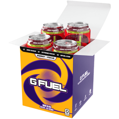 G FUEL| Sour Cherry (Cans 4 Pack) RTD 