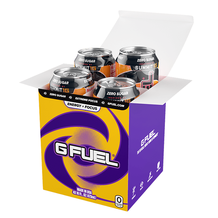 G FUEL| Summit1G Cans RTD 4 Pack RTD-RC4-YP
