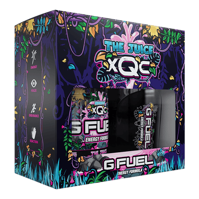 G FUEL| The JUICE Blacked Out Collector's Box Tub (Collectors Box) 