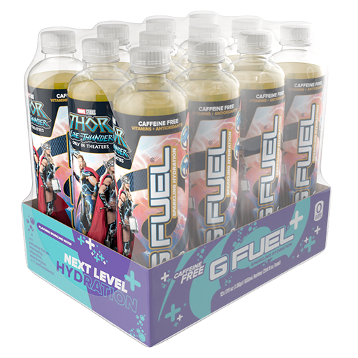 G FUEL| Thor’s Lightning Lemonade (Sparkling Hydration 12 Pack) RTD Hydration 