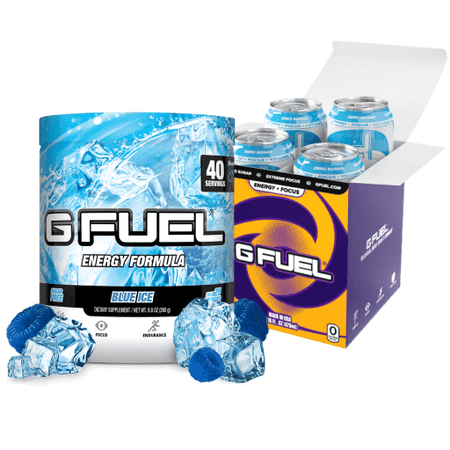 Blue Ice G FUEL Bundle (Tub + Shaker Cup)