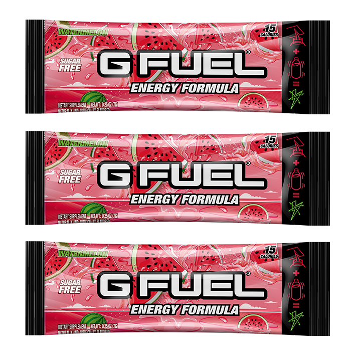 G FUEL| Watermelon (3 Pack) Pack 