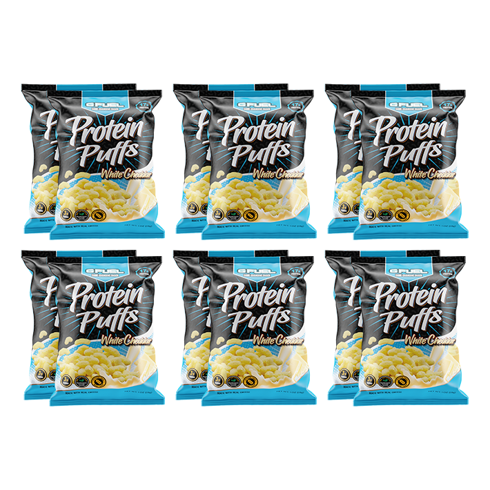 G FUEL| White Cheddar Protein Puffs 12 Pack SNK00001-MP12