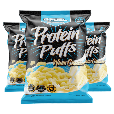 G FUEL| White Cheddar Protein Puffs 3 Pack SNK00001-MP3