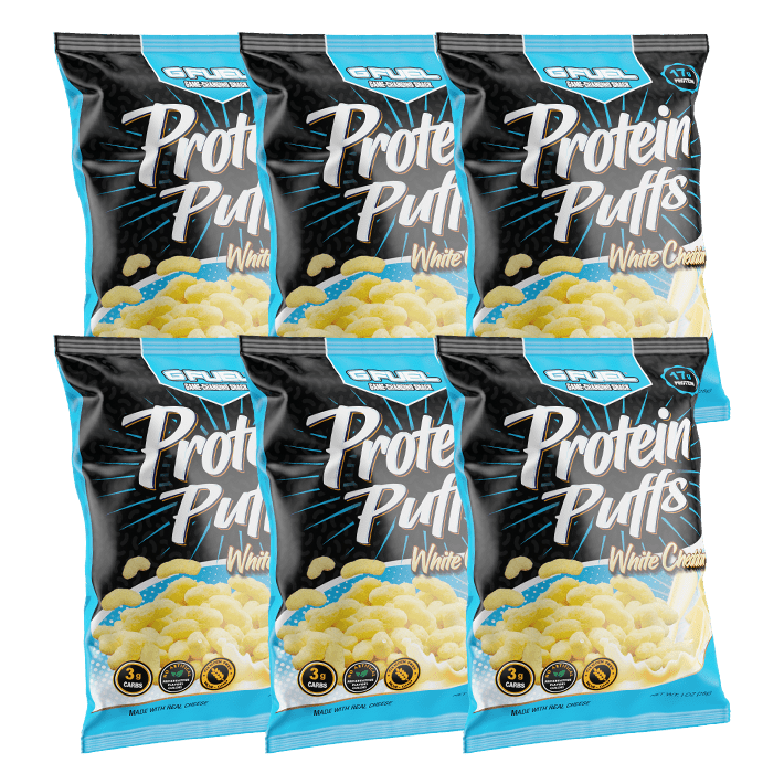 G FUEL| White Cheddar Protein Puffs 6 Pack SNK00001-MP6