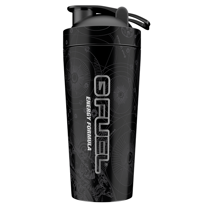 G Fuel 6 Six Siege Black Ice Collector's Box Tall Metal Shaker Cup
